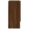 vidaXL Wall Cabinet Brown oak Engineered wood Medium Wall Cabinet