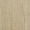 vidaXL Bathroom Cabinet Sonoma Oak Engineered wood Bathroom Cabinet
