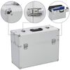 vidaXL Tool Case 18.5"x14.2"x7.9" Silver Aluminum