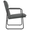 vidaXL Lounge Chair Dark Grey Polyester Single Lounge Chair