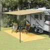vidaXL Tent Carpet 98.4x216.5" Beige