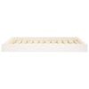 vidaXL Dog Bed White Solid pine wood Medium Simple Dog Bed