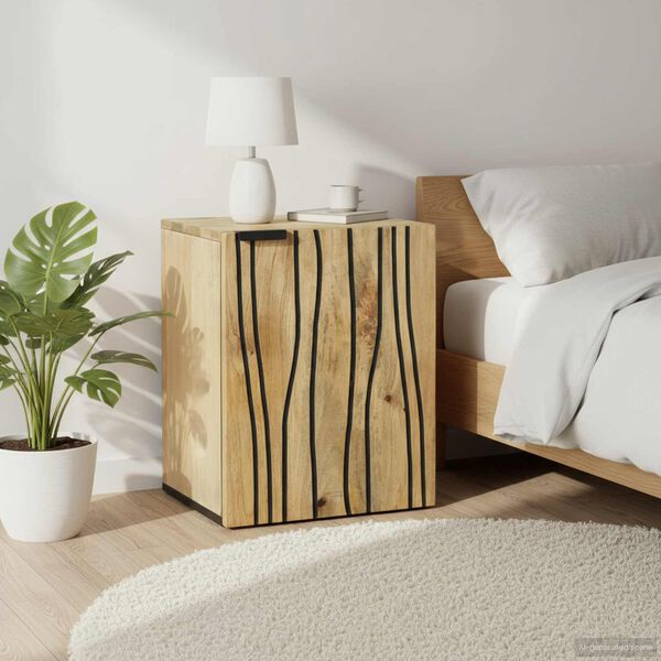 vidaXL Bathroom Sink Cabinet with Shelf Brown 14.96 x 13.19 x 18.90 in