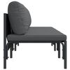vidaXL Outdoor Furniture 3 pcs Anthracite 31.50 x 31.50 x 27.95 in