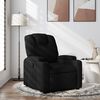 vidaXL Recliner Chair Black Fabric