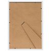 vidaXL Photo Frame Set of 3 White MDF, Polystyrene 18 x 24 in