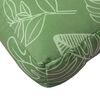 vidaXL Pallet Cushion Leaf Pattern 23.6"x24.2"x3.9" Oxford Fabric