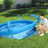 Bestway Pool Blue PVC 107.9 x 29.9 in Above Ground Pool Round