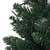vidaXL Artificial Christmas Tree Green PVC, Concrete Small