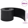 vidaXL Rubber Edge For Snow Plow Black Styrene-butadiene rubber