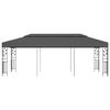 vidaXL Gazebo Anthracite and Black Powder-coated steel and polyester