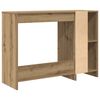 vidaXL Desk Artisan Oak Engineered Wood Compact Desk Rectangular