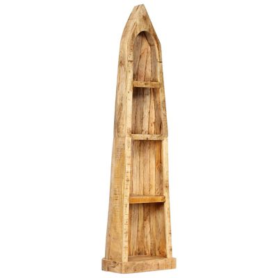 vidaXL Bookshelf 19.7"x15.7"x70.9" Solid Mango Wood