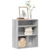 vidaXL Book Cabinet Grey Sonoma Engineered wood Compact Book Cabinet