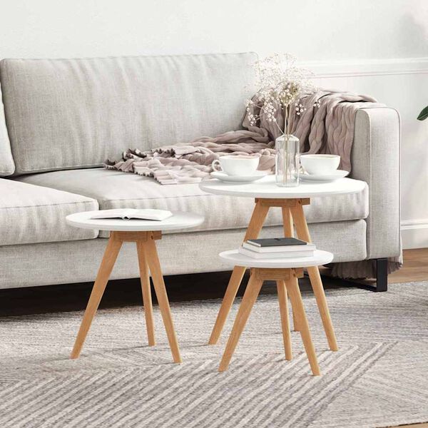 vidaXL Coffee Table Brown 50 x 50 x 46 cm Solid Walnut wood