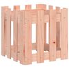 vidaXL Garden Planter Natural wood Solid Douglas wood Outdoor size