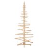 vidaXL Wooden Christmas Tree for Decoration 82.7" Solid Wood Pine