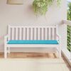 vidaXL Patio Bench Cushion Turquoise 59.1x19.7x1.6" Oxford Fabric