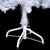 vidaXL Artificial Christmas Tree White PVC, plastic 47.2 in