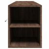 vidaXL TV Wall Cabinet Brown Oak Engineered Wood Large TV Wall Cabinet