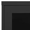 vidaXL Office Cabinet Anthracite Steel 35.4x15.7x27.6 in