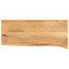 vidaXL Table Top Natural Solid mango wood 31.5 x 11.8 x 1.0 in Table Top