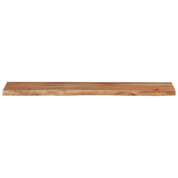 vidaXL Table Top Natural wood tone Solid acacia wood 71 in x 15.7 in