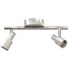 vidaXL Ceiling Spotlight Nickel 10.04 x 3.15 x 4.33 in Steel
