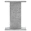 vidaXL Plant Stand Concrete gray Engineered wood Small Decorative Inlays