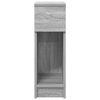 vidaXL Bedside Cabinet Set of 2 Grey Sonoma Engineered wood
