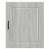 vidaXL Kitchen Wall Cabinet Set of 2 Gray Sonoma Engineered wood