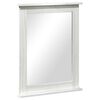 vidaXL Mirror with Mirror VIGO White 55.5 x 5 x 70 cm Solid pine wood