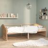 vidaXL Day Bed Natural Pine Solid pine wood 35.4x78.7 in