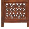 vidaXL Hand Carved 5-Panel Room Divider Brown 78.7"x65" Solid Mango Wood