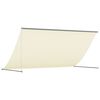 vidaXL Retractable Awning Cream