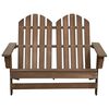 vidaXL Garden Chair Brown Solid Fir Wood Standard Ergonomic