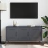 vidaXL TV Cabinet Anthracite Steel Medium TV Cabinet Rectangular