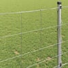 vidaXL Field Fence Silver 164.04 x 3.28 ft Galvanised steel