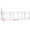 vidaXL Folding Pop-up Party Tent with 5 Sidewalls 9.8x29.5' Cream