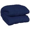 vidaXL Weighted Blanket Blue Cotton 92.5 x 114.2 in
