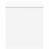 vidaXL Storage Box White Engineered Wood Medium Storage Box