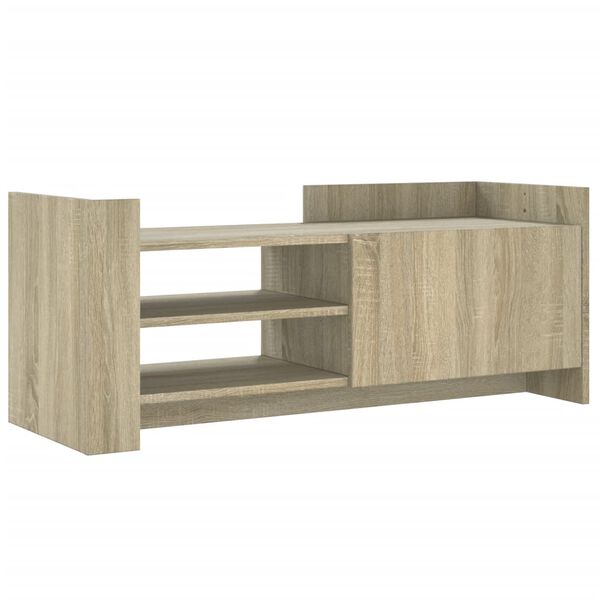 vidaXL TV Cabinet Sonoma Oak Engineered Wood Medium TV Cabinet