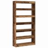 vidaXL Book Cabinet Artisan Oak 39.37 x 11.81 x 77.95 in