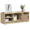 vidaXL TV Stand Sonoma Oak 40.2"x14"x14.4" Engineered Wood