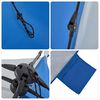 vidaXL Beach Tent Azure Blue Quick Release Waterproof