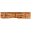 vidaXL Table Top Natural wood tone Solid acacia wood 71 in x 15.7 in