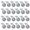 vidaXL Swivel Casters 24 pcs 1.97 "
