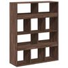 vidaXL Room Divider Brown Oak Engineered Wood Large Room Divider