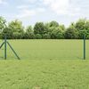 vidaXL Hexagon Fence Green 1.2 x 100 m Steel