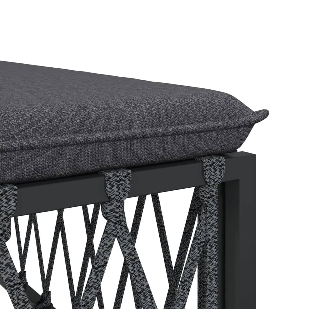 vidaXL Garden Lounge Set Anthracite